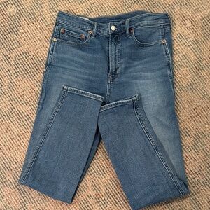 GAP Cigarette High Rise Jeans, Long, 29/8